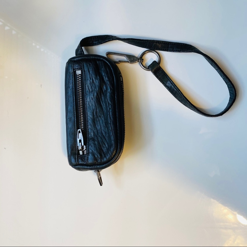 ALEXANDER WANG- coin purse with strap